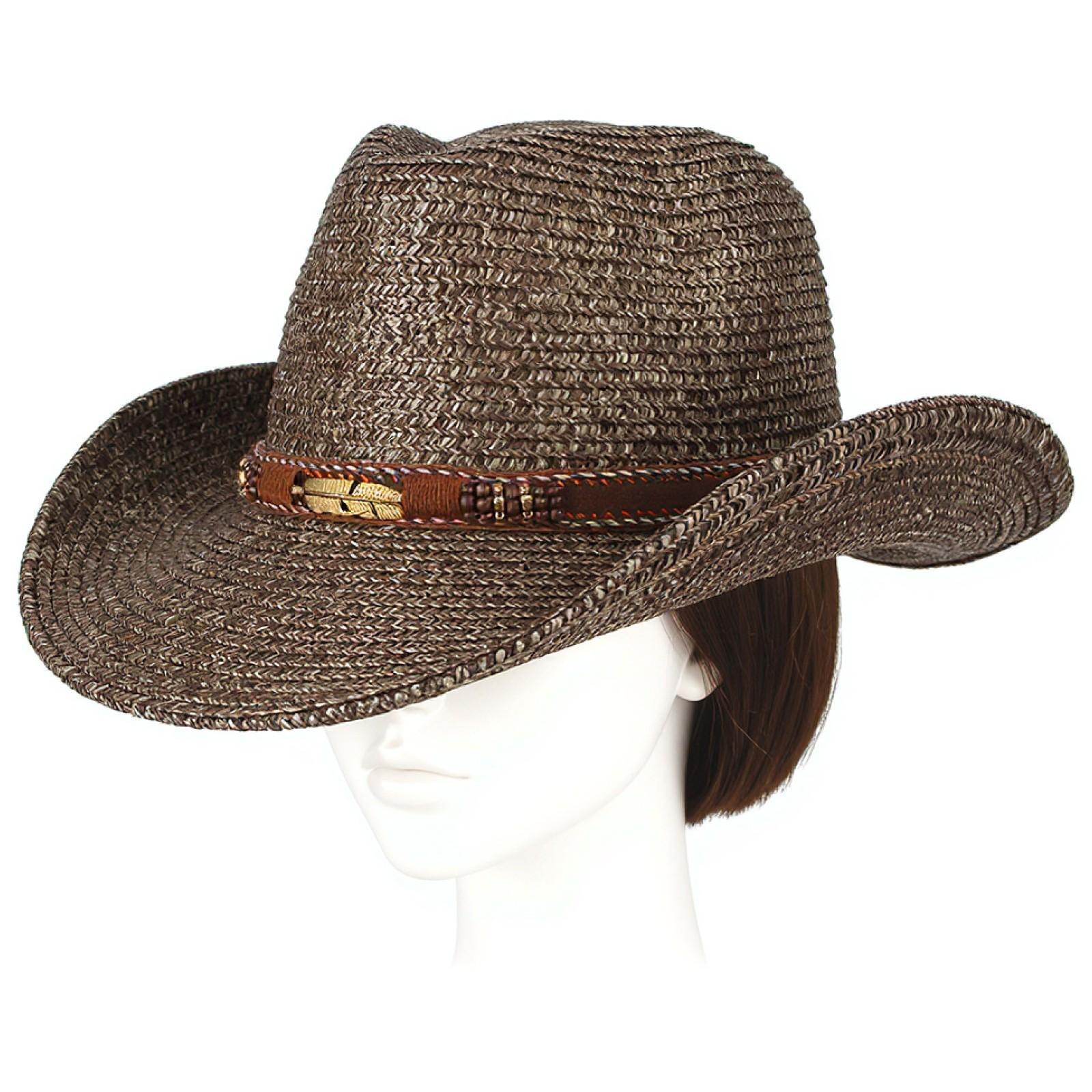 Unisex Erkek Kadın Güneş Şapka - Cowboy Hat Straw incelemesi ve fiyatı