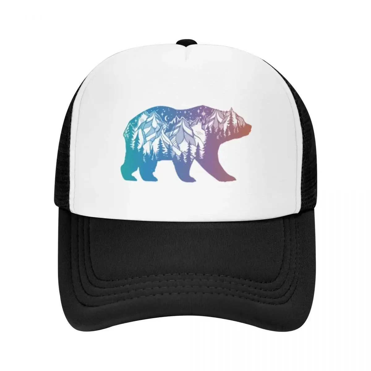 Kaliforniya Dağlı Peyzaj Ağaçl - Trucker Cap Mesh incelemesi ve fiyatı